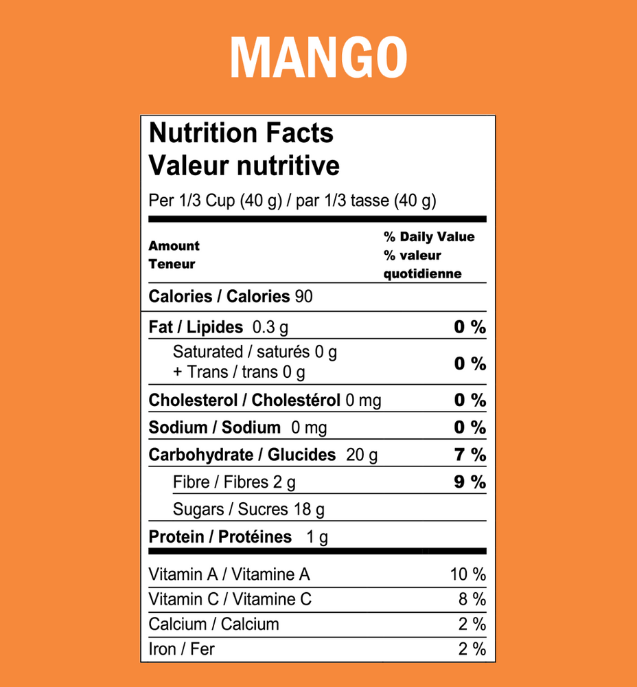 
                  
                    Dried Mango
                  
                